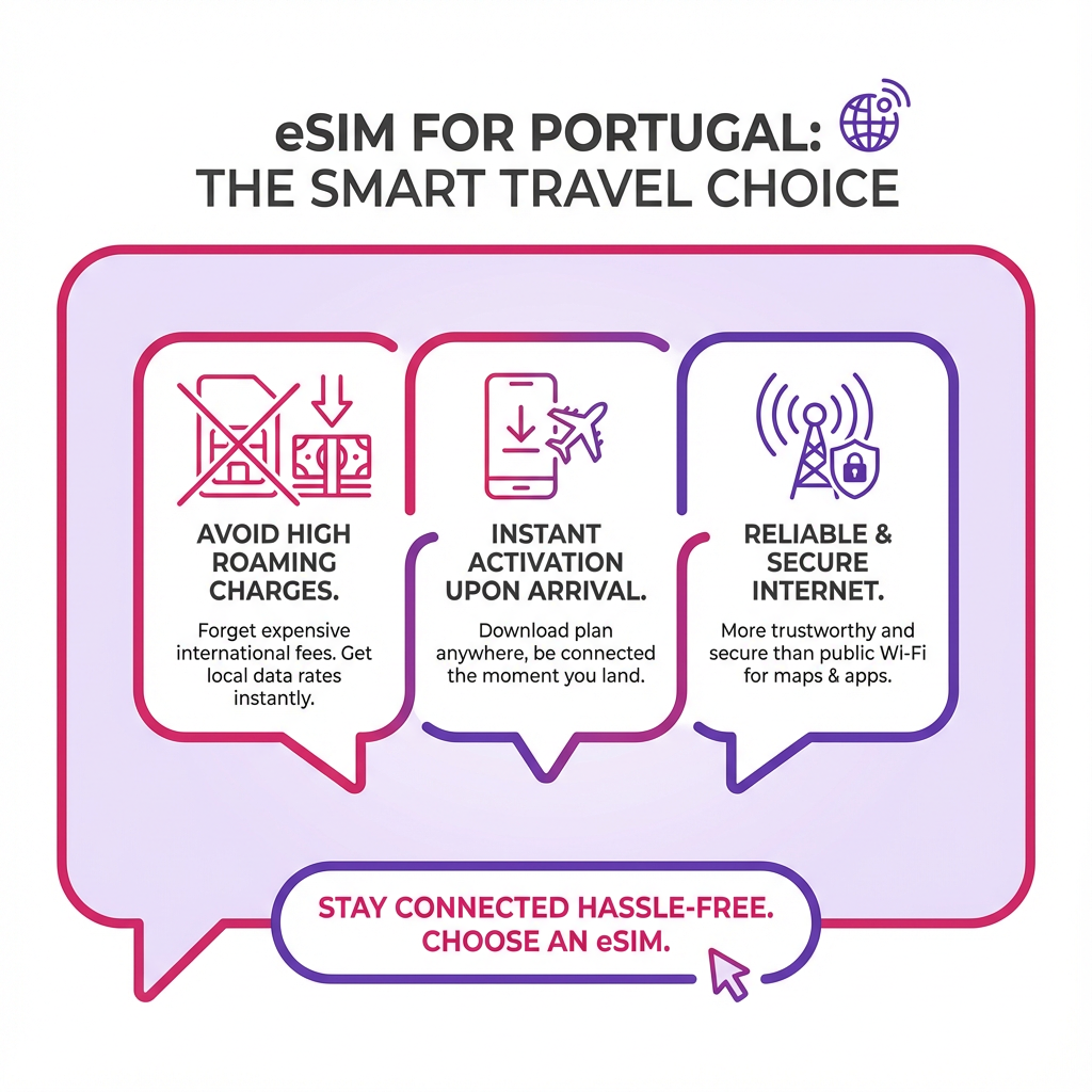 eSIM installing tips for Portugal